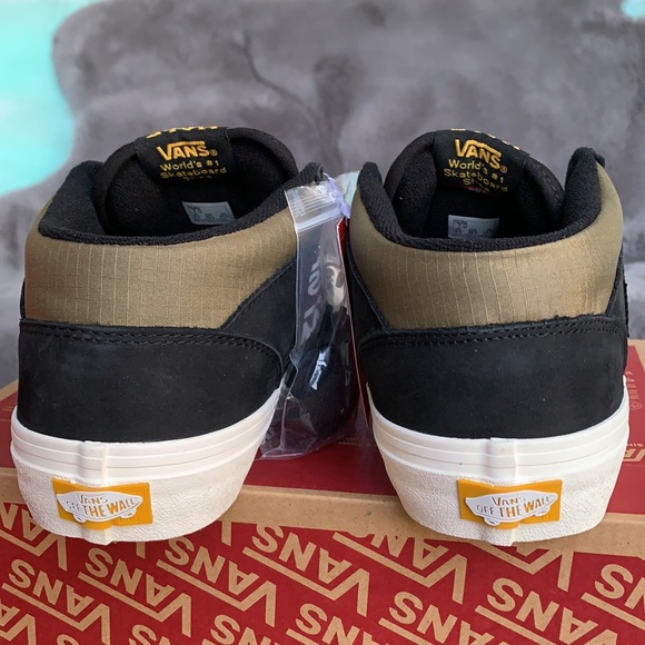 VANS HALF CAB PRO SURPLUS BLACK/MILITARY WMNS - Picture 15 of 16